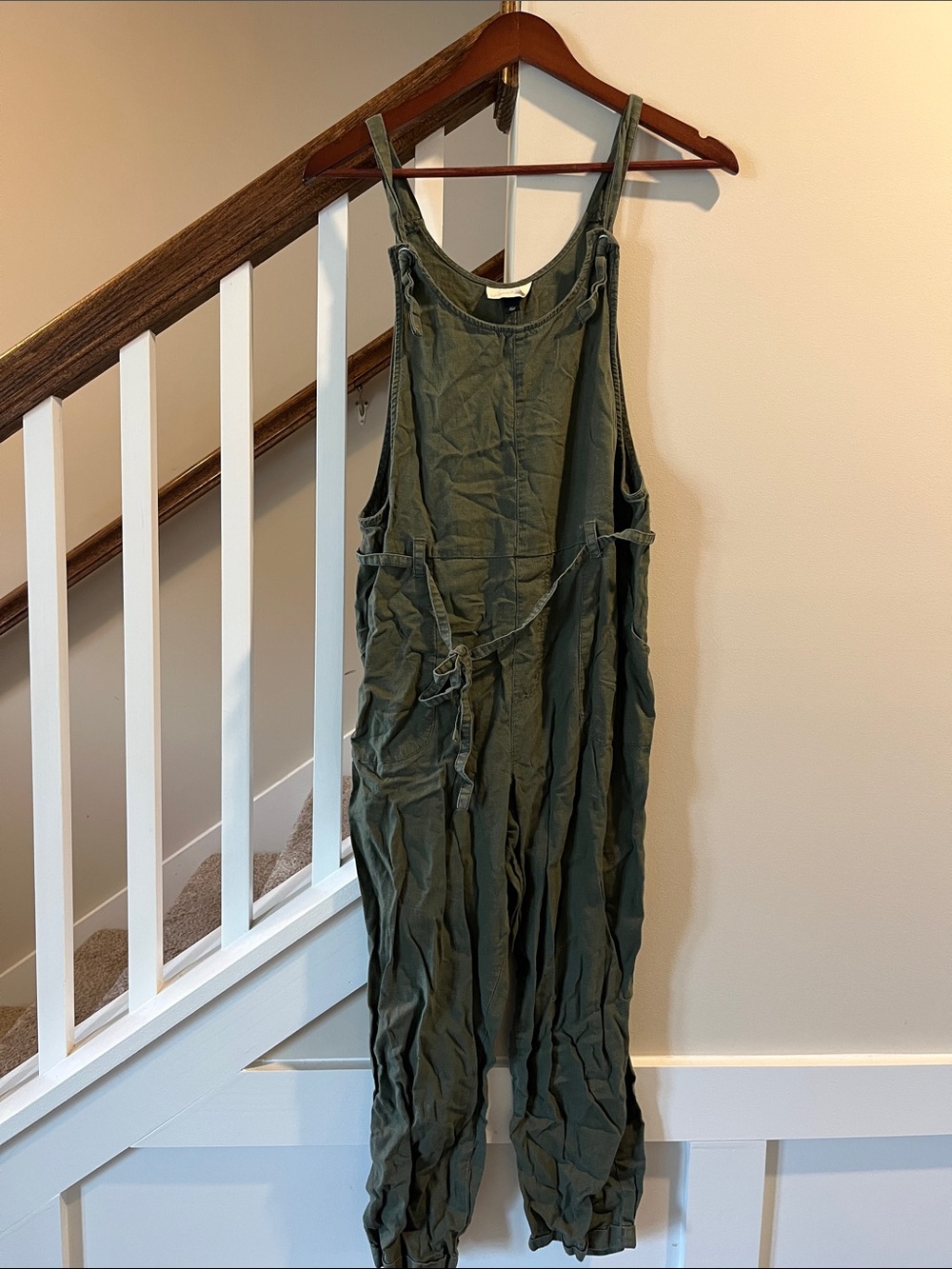 Universal Thread Olive Utility Romper Jumpsuit